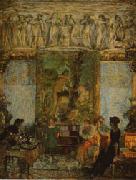 Edouard Vuillard The Library oil painting reproduction